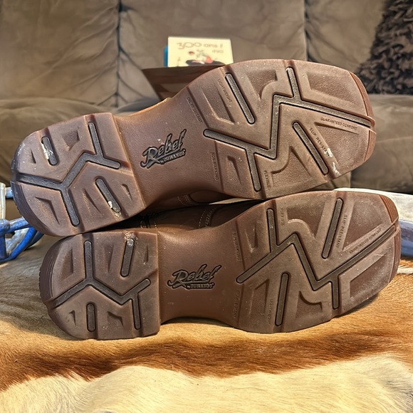 🥾Durango Rebel Men’s 11” Western Tan Slip & Oil Resistance Outsole Boots Sz 10D - Picture 9 of 16